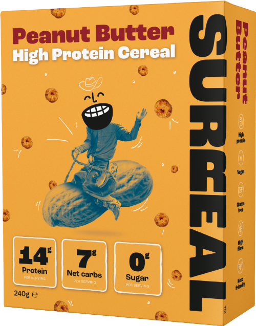 SURREAL Peanut Butter High Protein Cereal 240g
