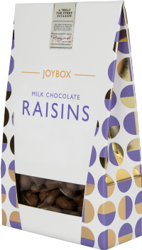 JOYBOX Milk Chocolate Raisins 150g