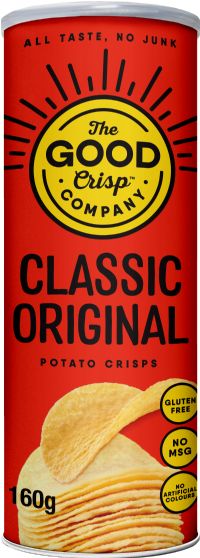 THE GOOD CRISP COMPANY Classic Original Potato Crisps 160g
