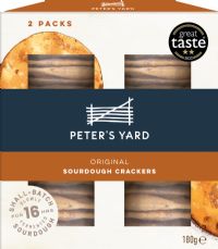 PETER'S YARD Original Sourdough Crackers 180g