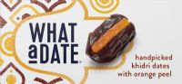 WHAT A DATE Khidri Dates with Orange Peel 50g