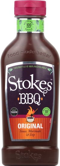 STOKES Original BBQ Sauce - Squeezy 510g