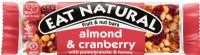 EAT NATURAL Almond & Cranberry Bar with Pomegranate & Honey 40g