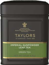 TAYLORS OF HARROGATE Imperial Gunpowder Leaf Tea - Caddy 125g