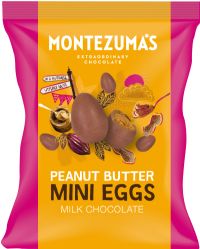 MONTEZUMA'S Peanut Butter Mini Eggs - Milk Chocolate 120g