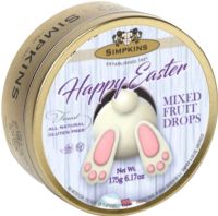 SIMPKINS Mixed Fruit Drops - Happy Easter 175g
