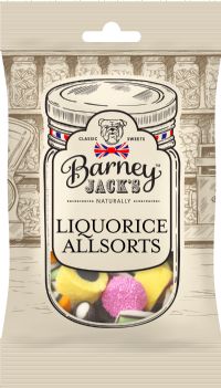 BARNEY JACK'S Liquorice Allsorts 180g