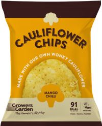 GROWERS GARDEN Cauliflower Chips - Mango Chilli 84g