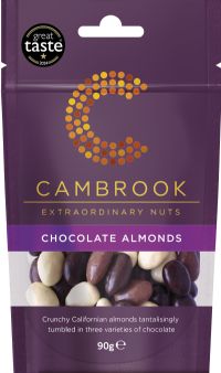 CAMBROOK Chocolate Almonds 90g