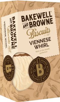 BAKEWELL AND BROWNE Viennese Whirl Biscuits 150g