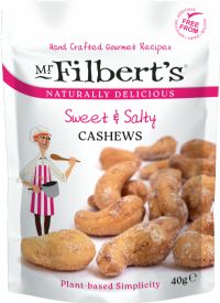 MR FILBERT'S Sweet & Salty Cashews 40g