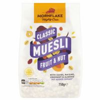 MORNFLAKE Classic Muesli - Fruit & Nut 750g