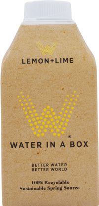 WATER IN A BOX Lemon and Lime Spring Water 500ml
