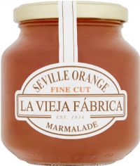 LA VIEJA FABRICA Seville Orange Fine Cut Marmalade 365g