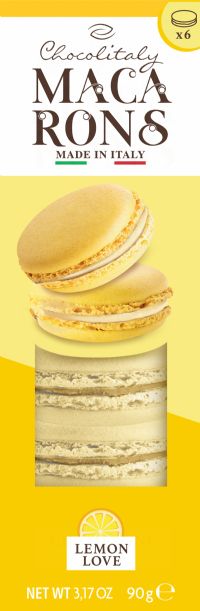 CHOCOLITALY Macarons - Lemon Love 90g