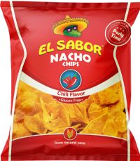 EL SABOR Nacho Chips - Chili Flavour 225g