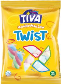 TIVA Marshmallow Twists 140g