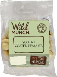 WILD MUNCH Yoghurt Coated Peanuts 125g