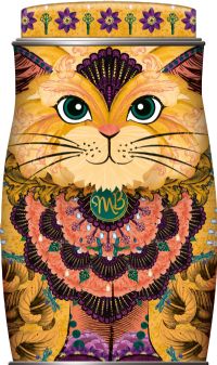 MONTY BOJANGLES Flutter Scotch Truffles in Savanna Gold Cat Tin 135g