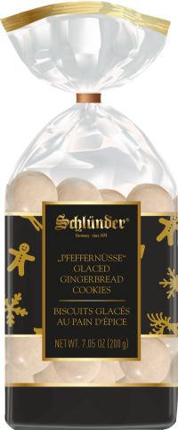 SCHLUNDER Pfeffernusse - Iced Gingerbread Cookies 200g