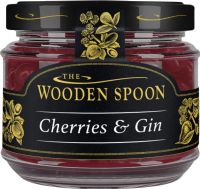 THE WOODEN SPOON PRESERVING COMPANY Cherries & Gin 210g