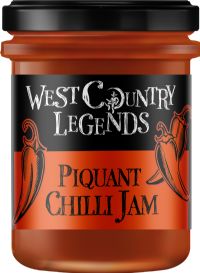 WEST COUNTRY LEGENDS Piquant Chilli Jam 210g