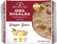 INES ROSALES Sweet Olive Oil Tortas - Ginger Spice 120g