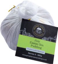 GEORGIE PORGIE'S PUDDINGS Zesty Exeter Gin Pudding 480g