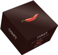 COLE'S PUDDINGS Rich Chocolate & Chilli Pudding 454g