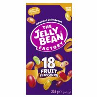 THE JELLY BEAN FACTORY 18 Fruit Flavours Mix - Gift Box 225g