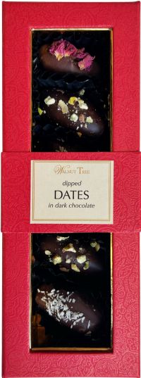 WALNUT TREE Dipped Dates in Dark Chocolate 70g