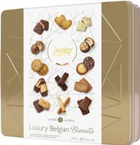 DESOBRY Luxury Belgian Biscuit Selection - Tin 375g