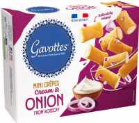 GAVOTTES Mini Crêpes - Cream & Onion 80g