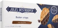 JULES DESTROOPER Dark Chocolate Butter Crisps 100g