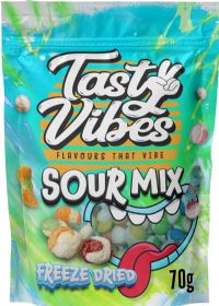 TASTY VIBES Freeze Dried Sour Mix 70g