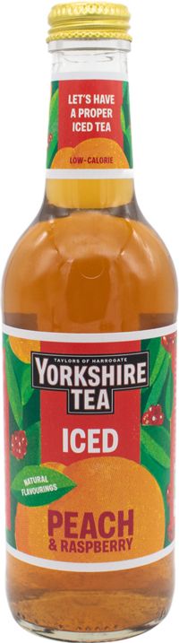 TAYLORS OF HARROGATE Yorkshire Tea - Iced Peach & Raspberry 330ml