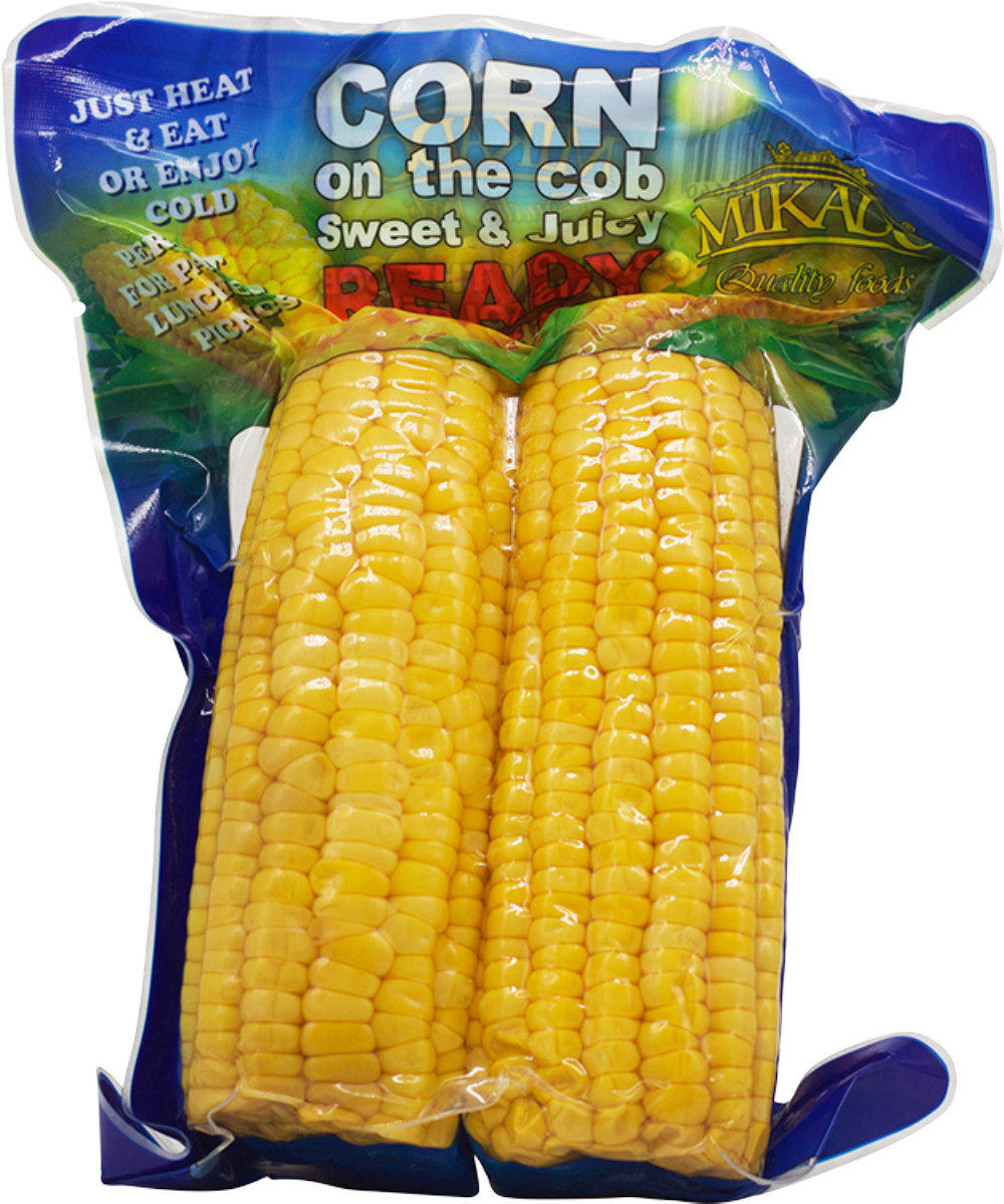 Mikado Corn on the Cob - Ready to Eat 2 Cobs