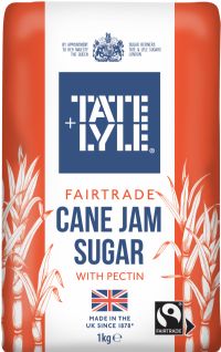 TATE & LYLE Fairtrade Cane Jam Sugar with Pectin 1kg