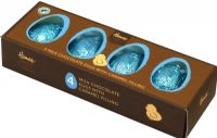 HAMES 4 Milk Chocolate Eggs with Caramel Filling 160g