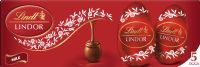 LINDT Lindor Milk Chocolate Egg - 5 Pack 90g