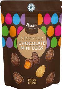 HAMES Assorted Chocolate Mini Eggs 120g