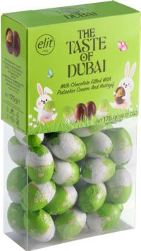 ELIT The Taste of Dubai - Milk Chocolate Eggs Pack 175g