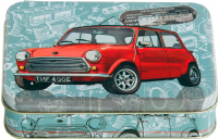 TIN TREATS Red Car Tin with Fudge 125g