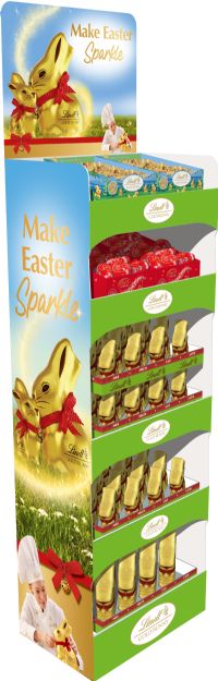 LINDT Impulse Easter FDU (Flat Packed) - Supplied Empty