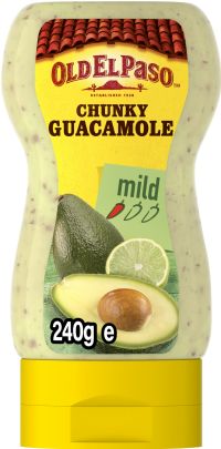 OLD EL PASO Chunky Guacamole - Squeezy 240g