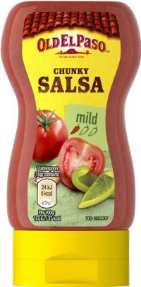 OLD EL PASO Mild Chunky Salsa - Squeezy 238g