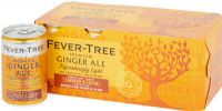 FEVER-TREE Refreshingly Light Ginger Ale - Cans (8x150ml)