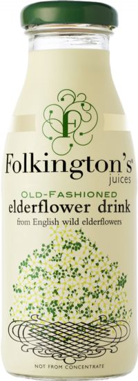 FOLKINGTON'S Old-Fashioned Elderflower Drink 250ml