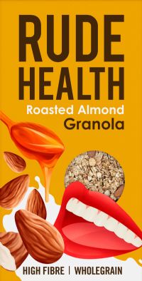 RUDE HEALTH Roasted Almond Granola 400g