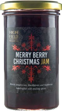 HIGHFIELD PRESERVES Merry Berry Christmas Jam 320g